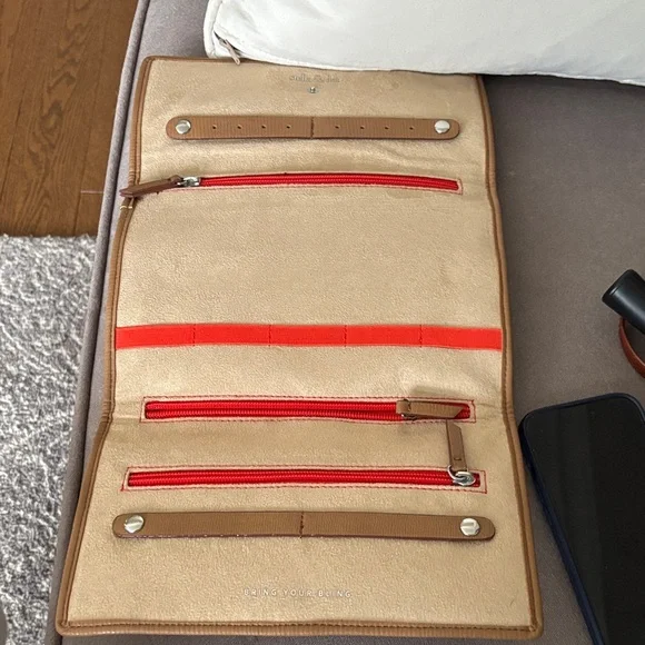 Stella & Dot Multicolor Striped Jewelry Holder Bring Your Jewelry - Picture 4 of 4